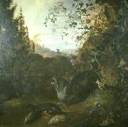 WITHOOS, Mathias Otter in a Landscape painting
